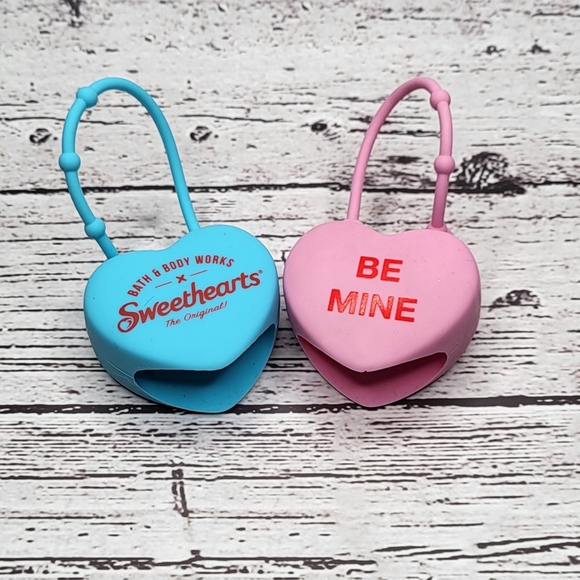 Bath & Body Works Accessories - Bath & Body Works Pocketbac Sweethearts Collab BLUE & PINK